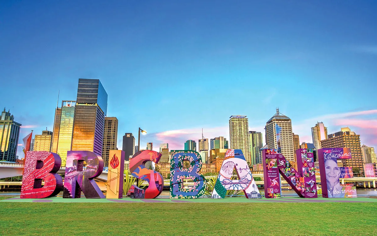 Brisbane Sign - Letter A case study