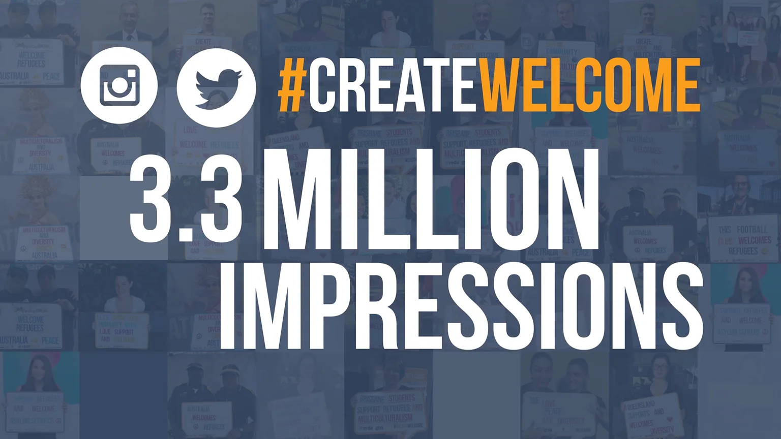 #CreateWelcome social booth activation at community event with user-generated content.