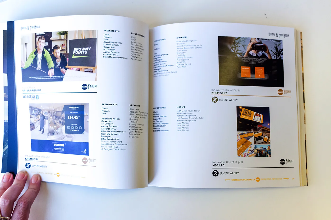 #CreateWelcome out-of-home design — large-format application of the campaign identity.